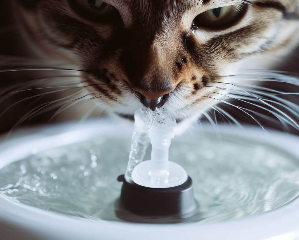 Fontaine à eau pour chats