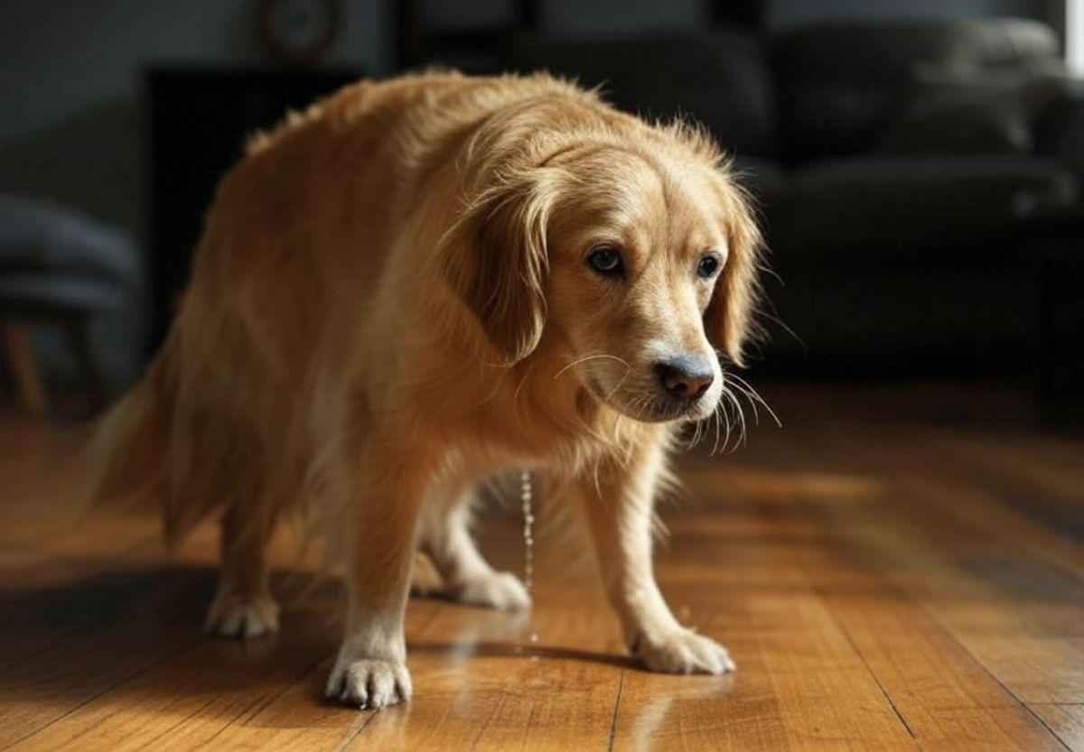 pourquoi mon chien fait pipi dans la maison alors qu'il est propre
