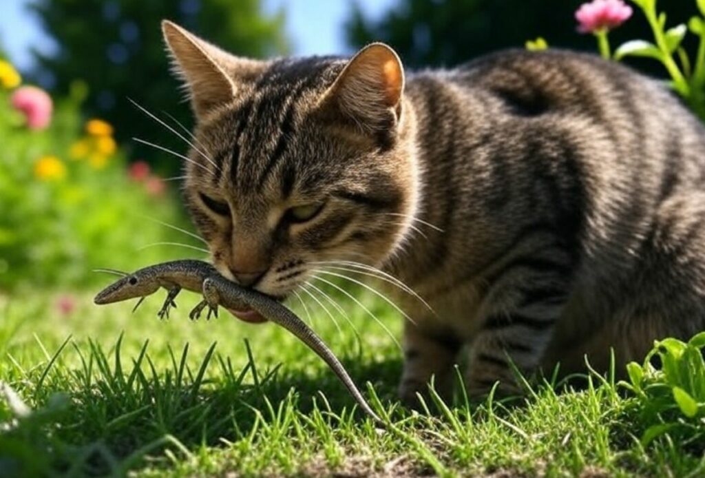 Chat qui a mangé un lézard que faire et comment réagir Zanimos — free download