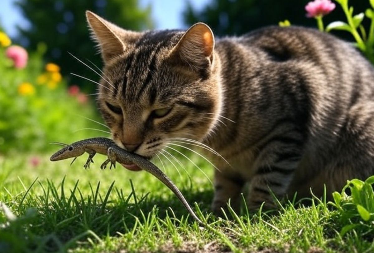 Chat qui a mangé un lézard que faire et comment réagir