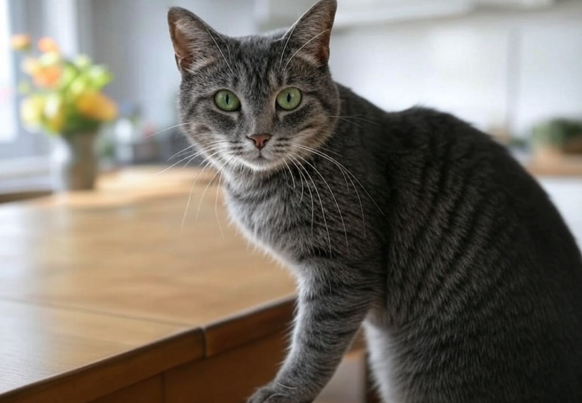 Comment éduquer un chat à ne pas monter sur la table