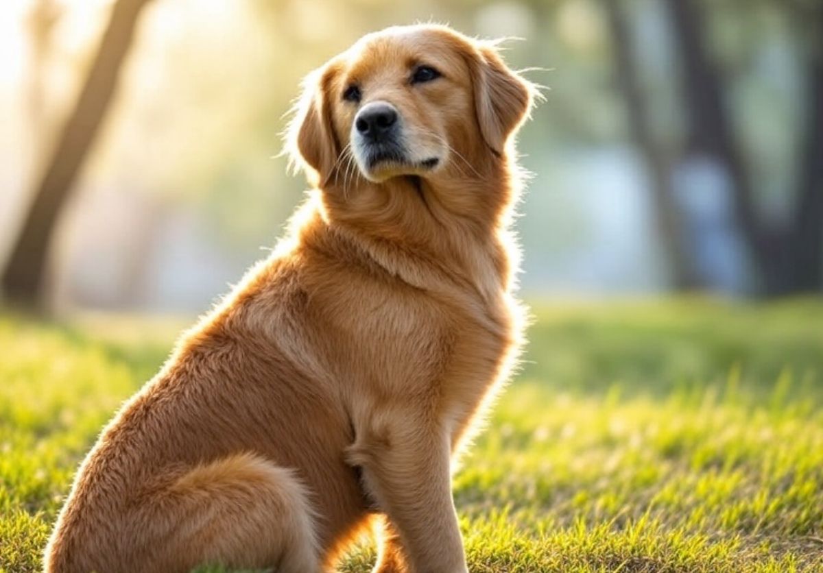 chien golden retriever
