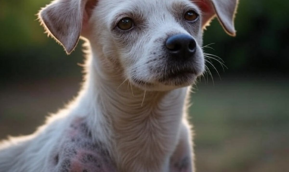 Mon chien perd ses poils et on voit sa peau