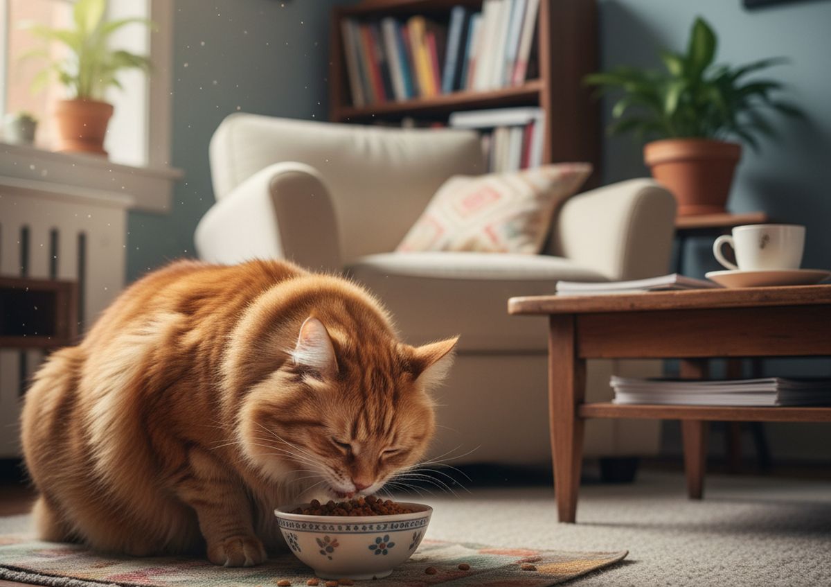 Meilleures croquettes pour chat stérilisé en appartement