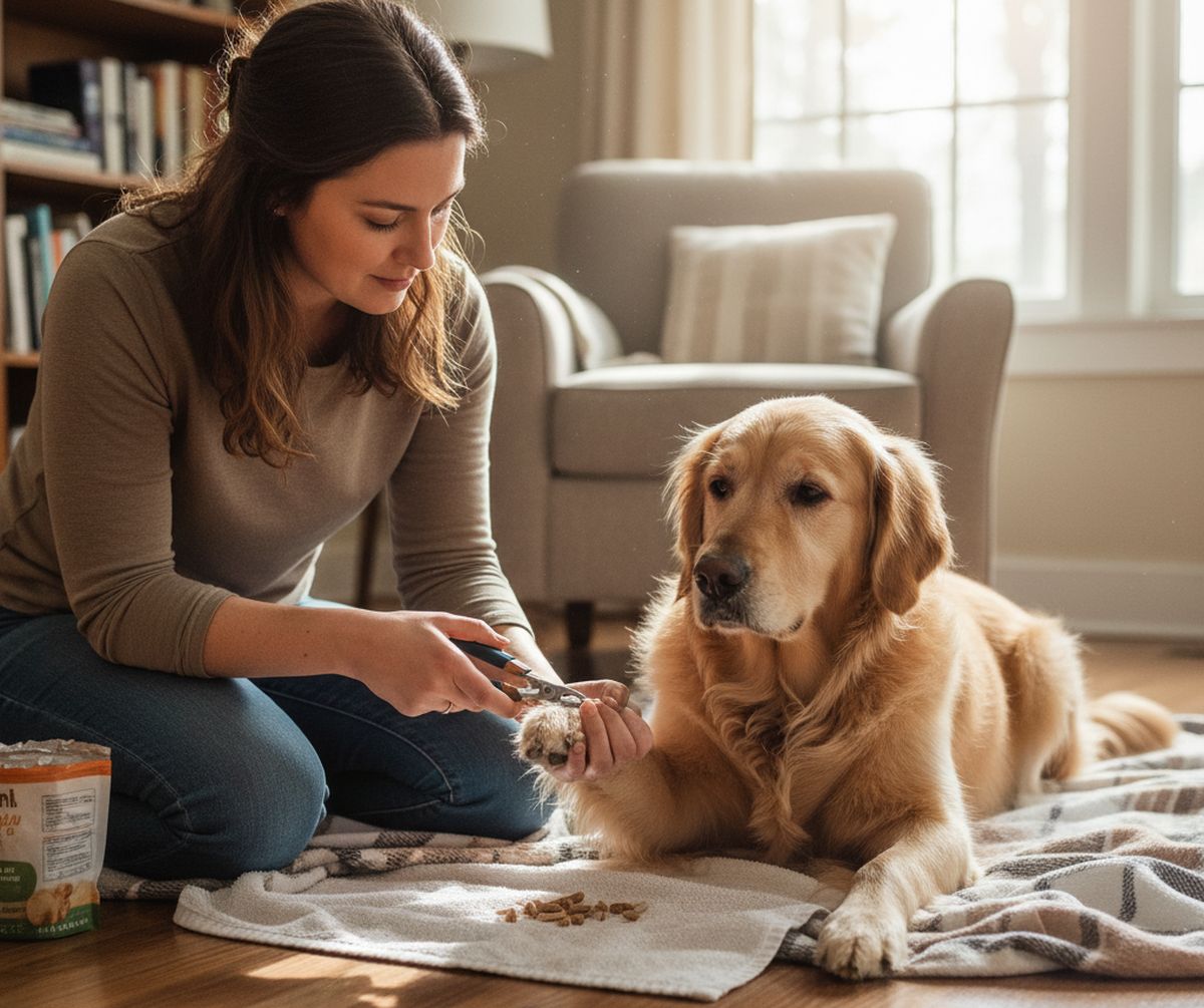 couper les ongles de son chien