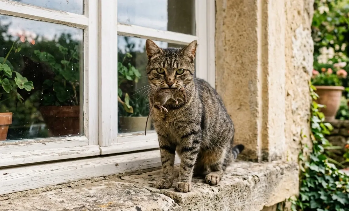 Mon chat ramène des souris : causes naturelles et gestes concrets à adopter