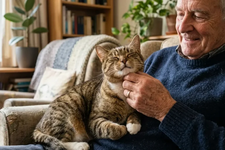 Pourquoi les chats ronronnent quand on les caresse
